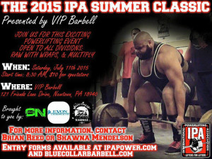 2015 VIP Summer Classic Flyer